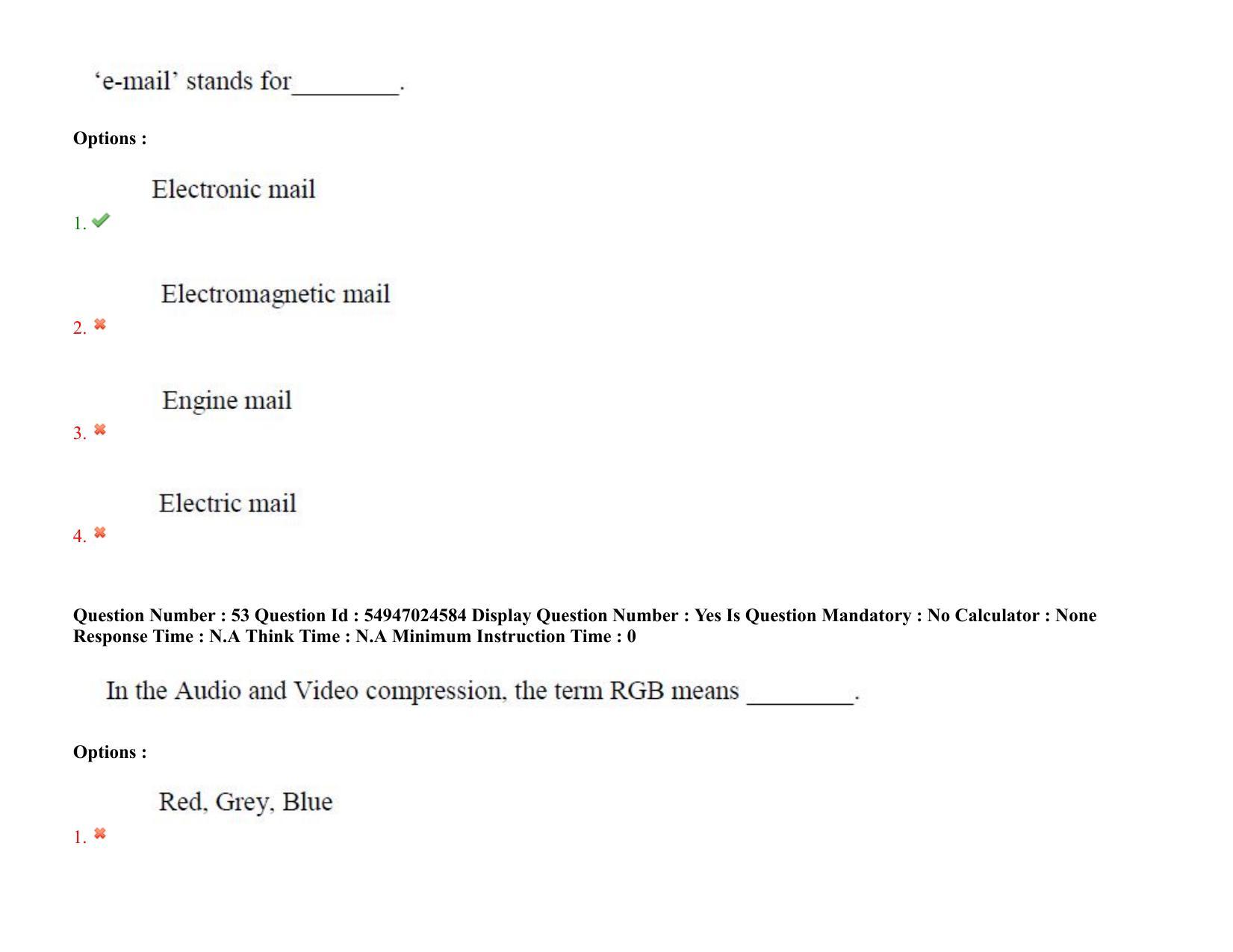 AP RCET 2022: English - 18-10-2022 (Tuesday) Session-I: Question Paper With keys - Page 42