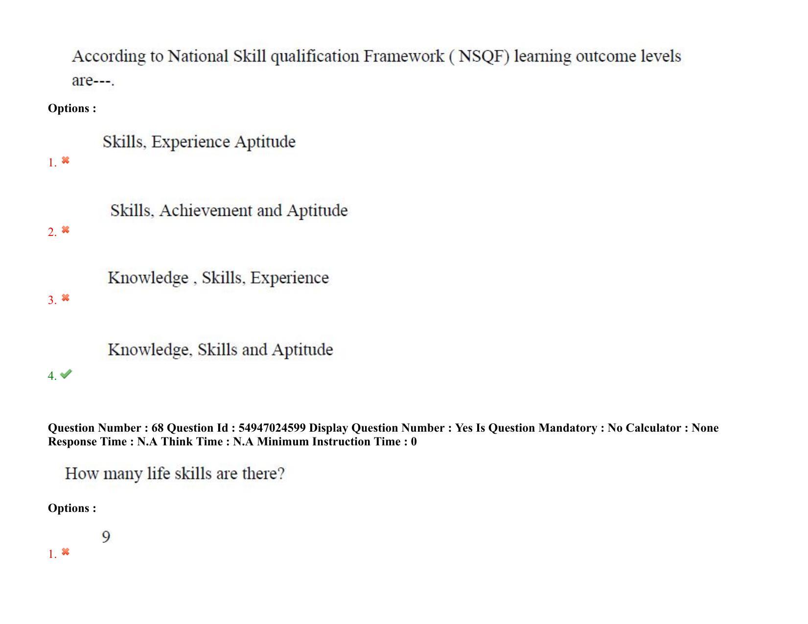 AP RCET 2022: English - 18-10-2022 (Tuesday) Session-I: Question Paper With keys - Page 53