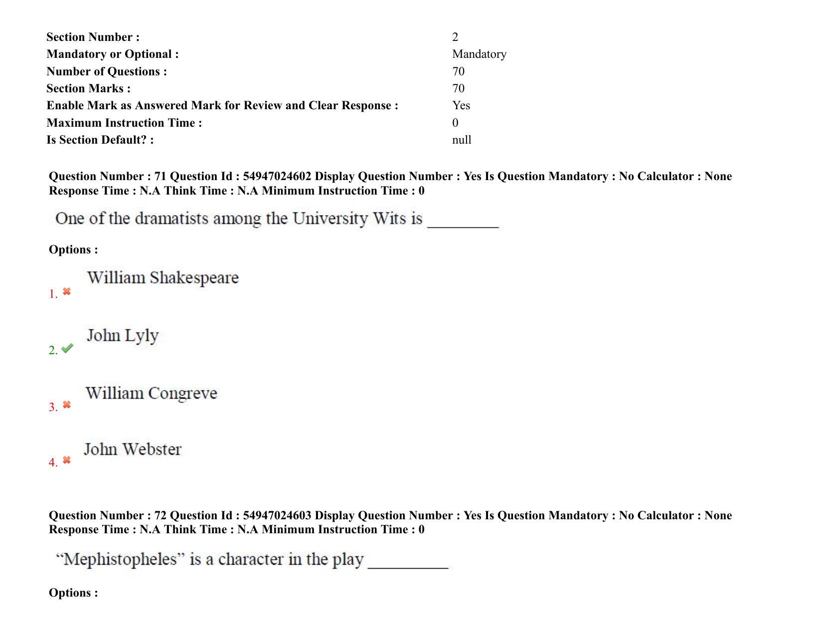 AP RCET 2022: English - 18-10-2022 (Tuesday) Session-I: Question Paper With keys - Page 56