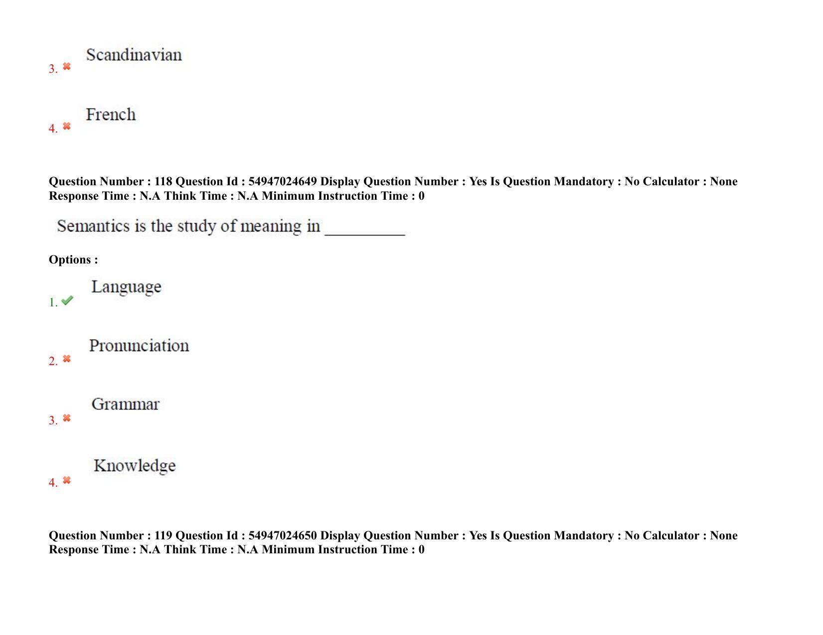AP RCET 2022: English - 18-10-2022 (Tuesday) Session-I: Question Paper With keys - Page 85