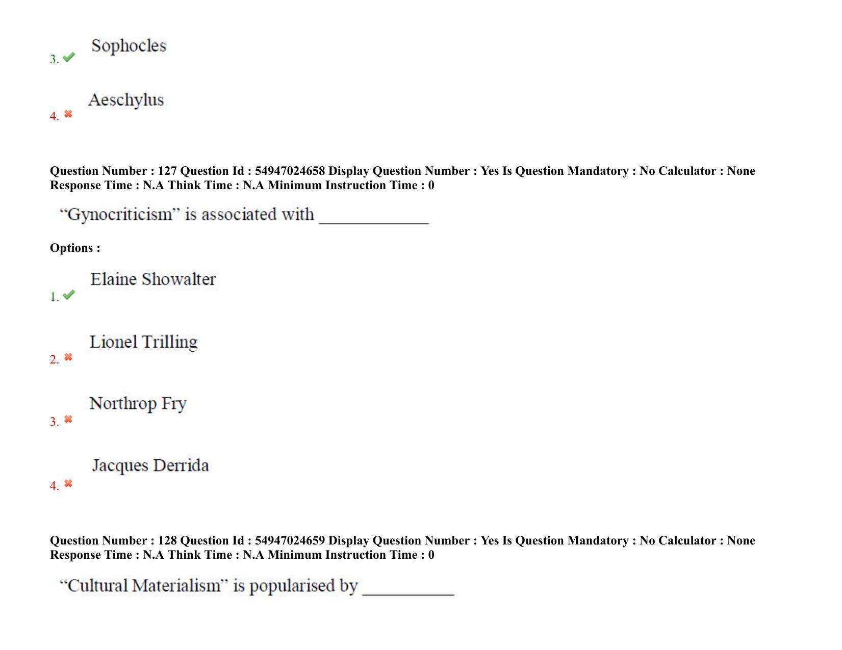 AP RCET 2022: English - 18-10-2022 (Tuesday) Session-I: Question Paper With keys - Page 91