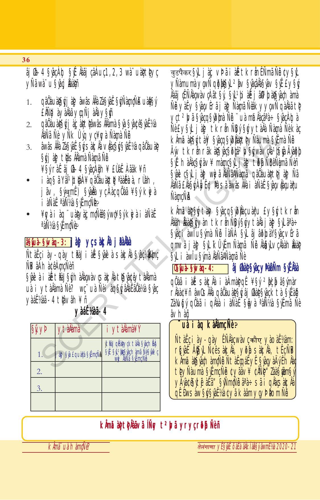 TS SCERT Class 6 General Science (Hindi Medium) Text Book - Page 50