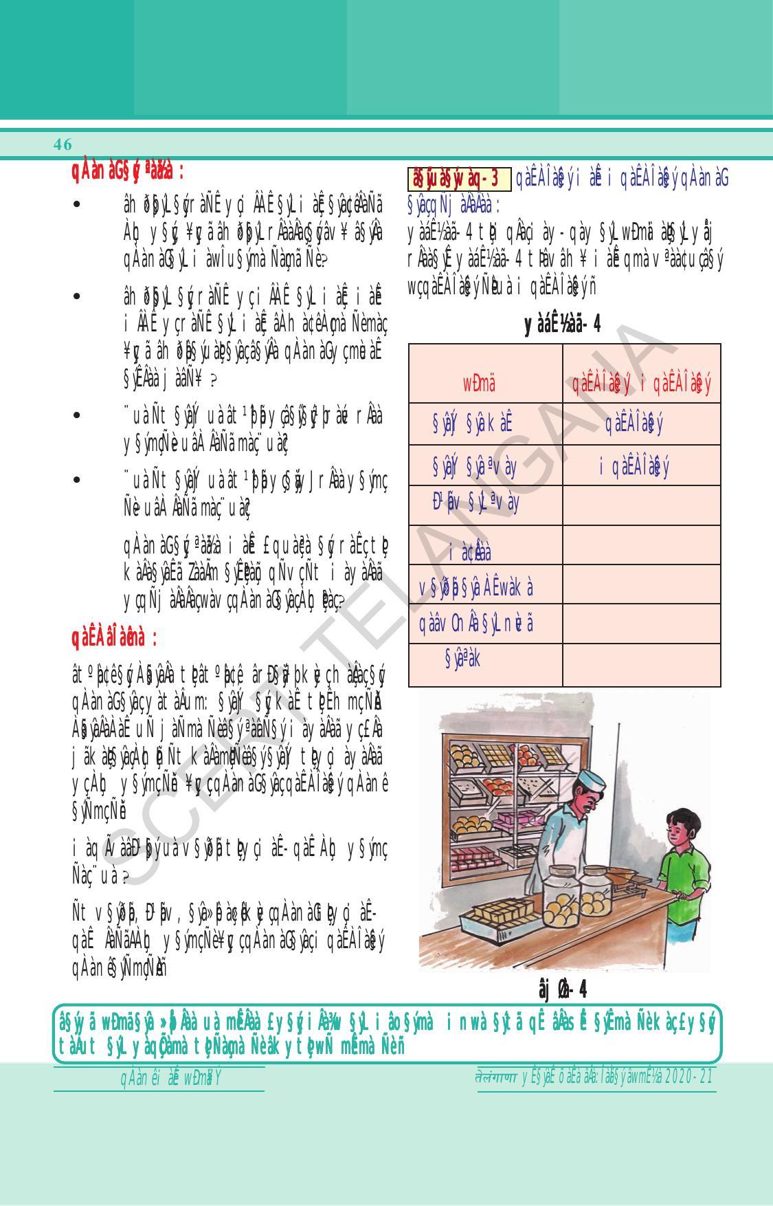 TS SCERT Class 6 General Science (Hindi Medium) Text Book - Page 60