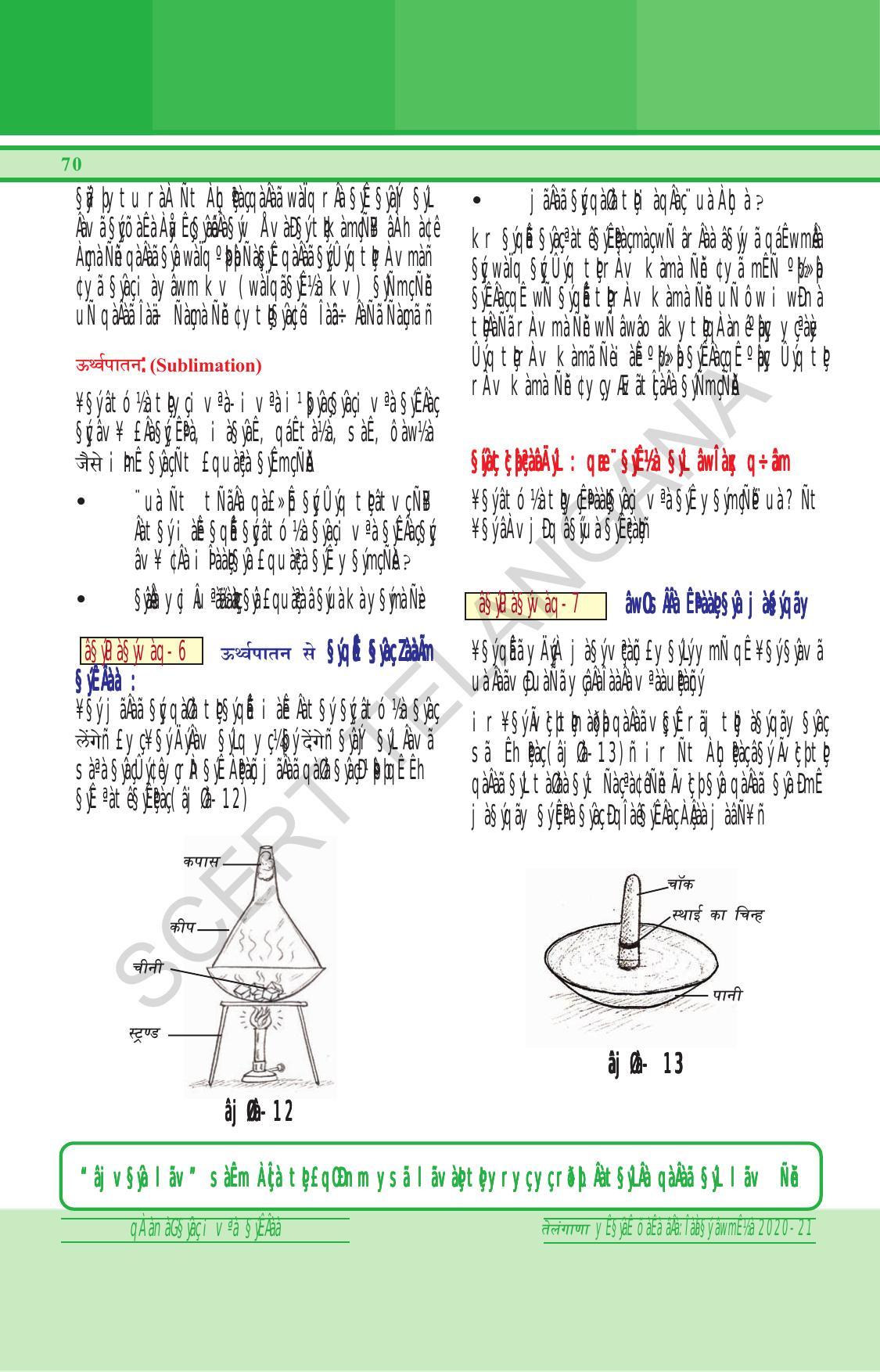 TS SCERT Class 6 General Science (Hindi Medium) Text Book - Page 84