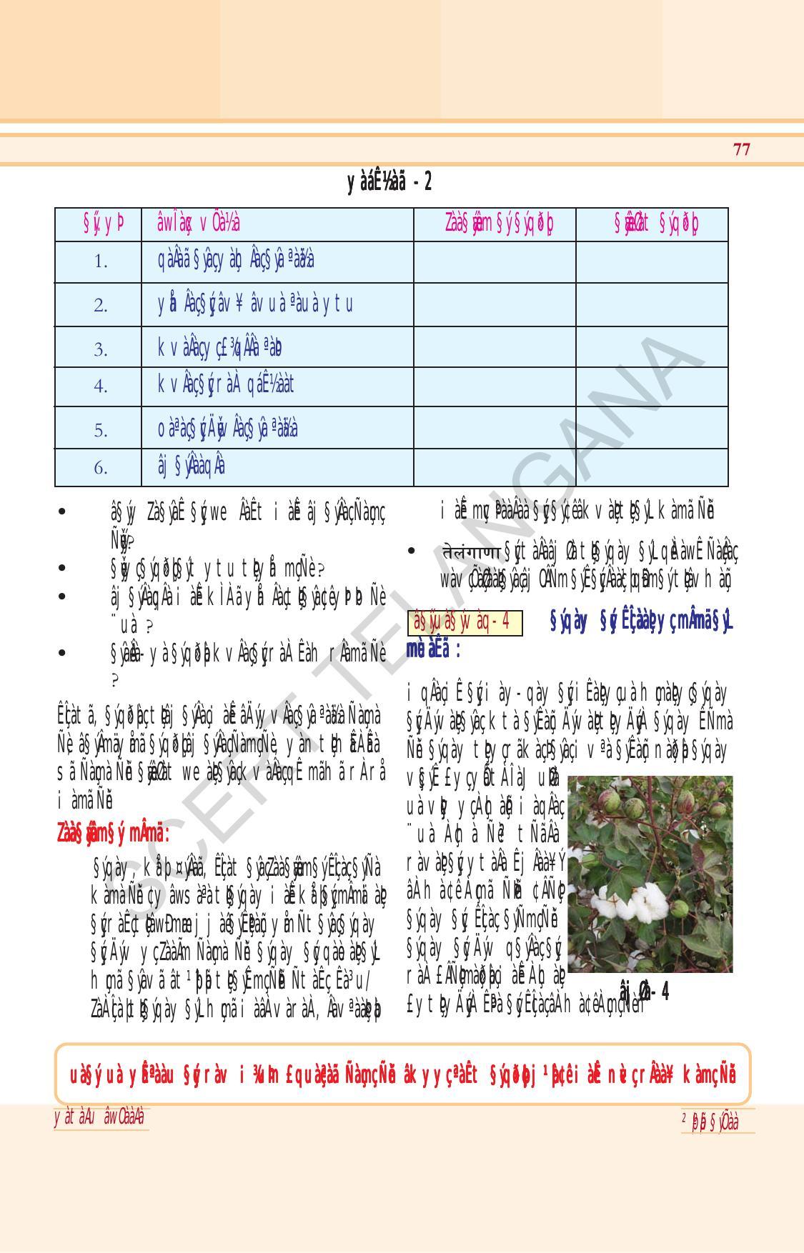 TS SCERT Class 6 General Science (Hindi Medium) Text Book - Page 91