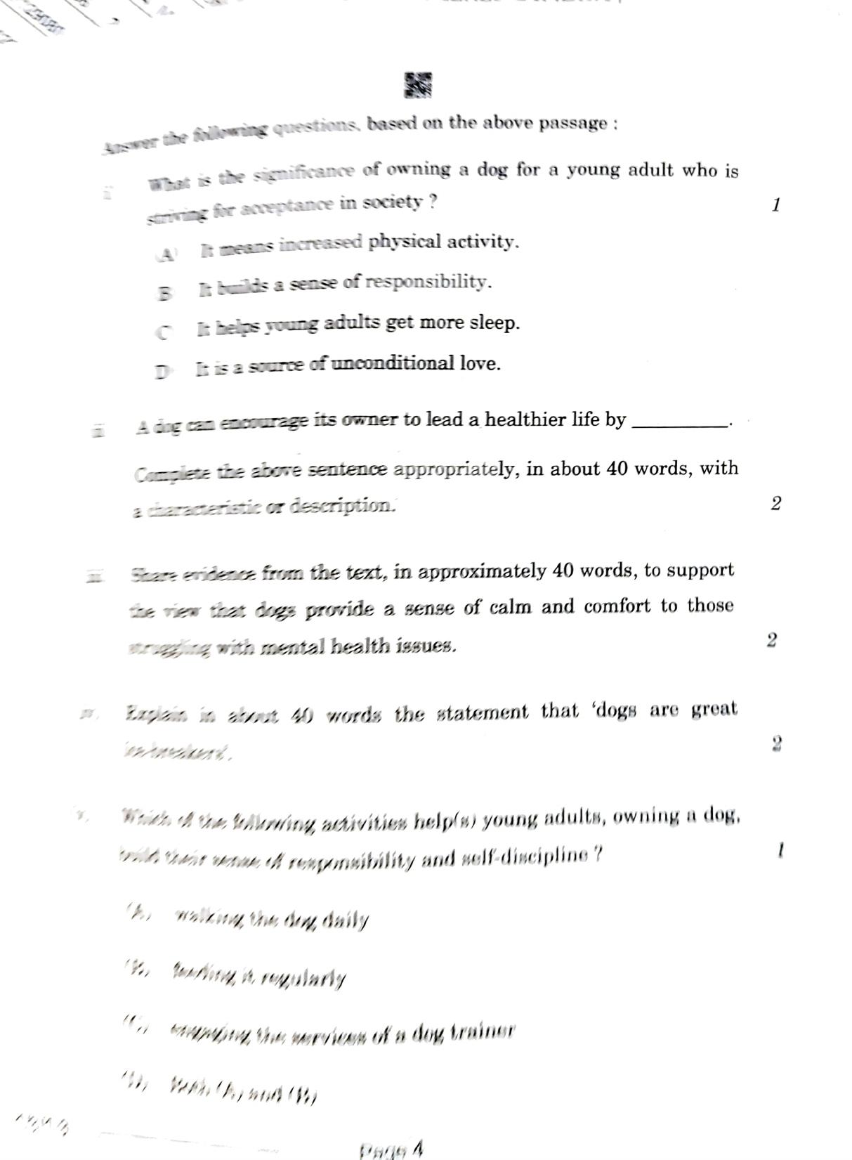 1/3/1 English Core Set 1 2024 Question Paper - Page 4