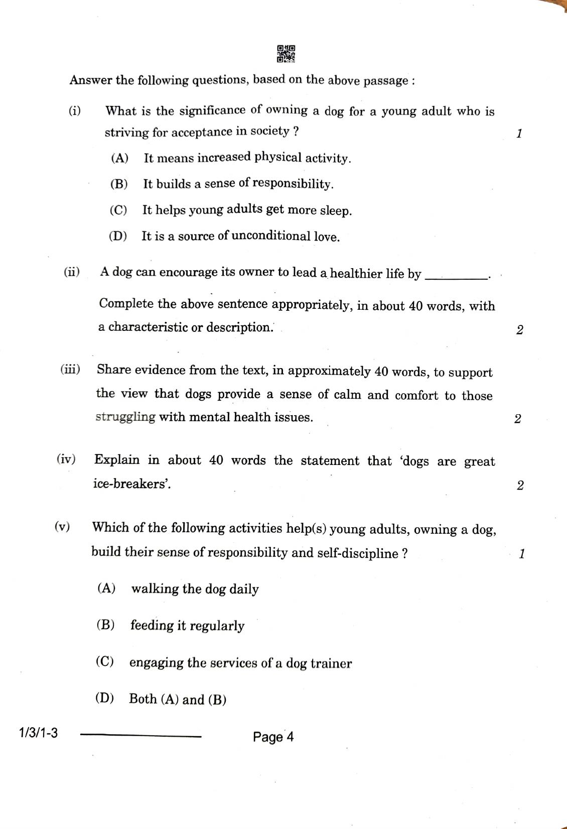 1/3/1 English Core Set 1 2024 Question Paper - Page 9