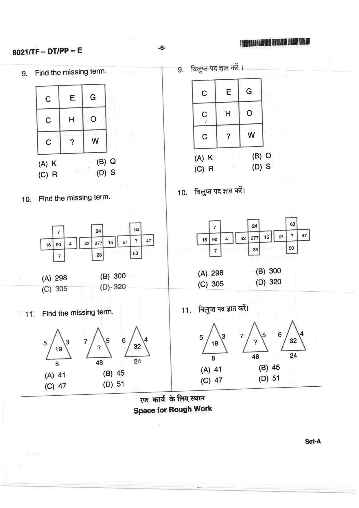 CG Pre B.Ed 2018 Question Paper - Page 6