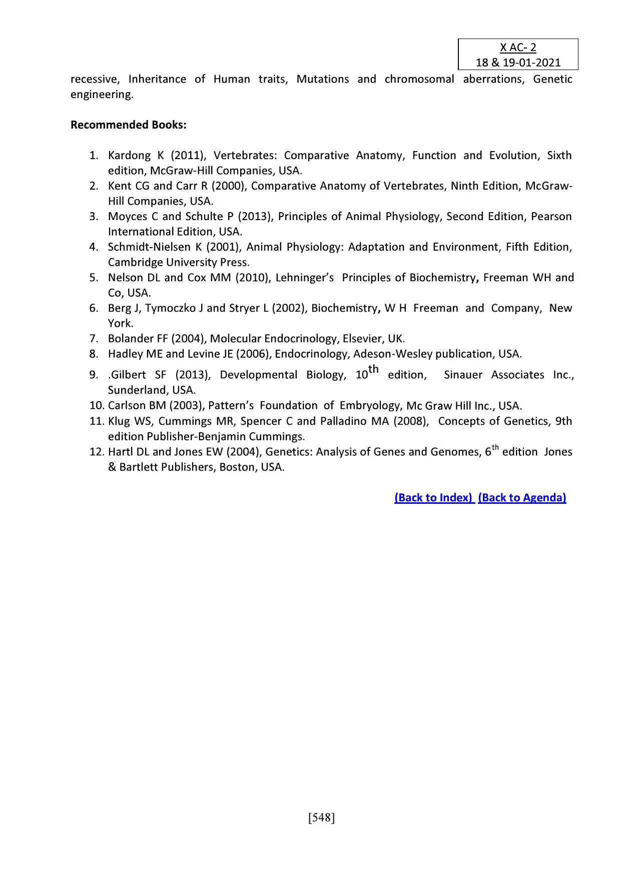 GU ART CDT Zoology Syllabus - Page 2