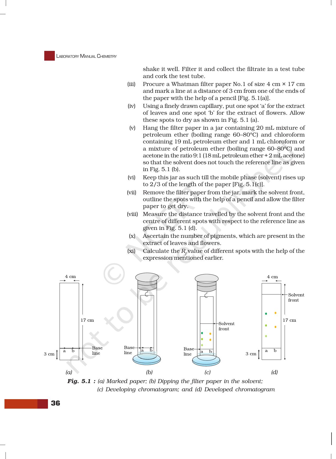 NCERT Laboratory Manuals for Class XII Chemistry - Unit 5 (Chromatography) - Page 3