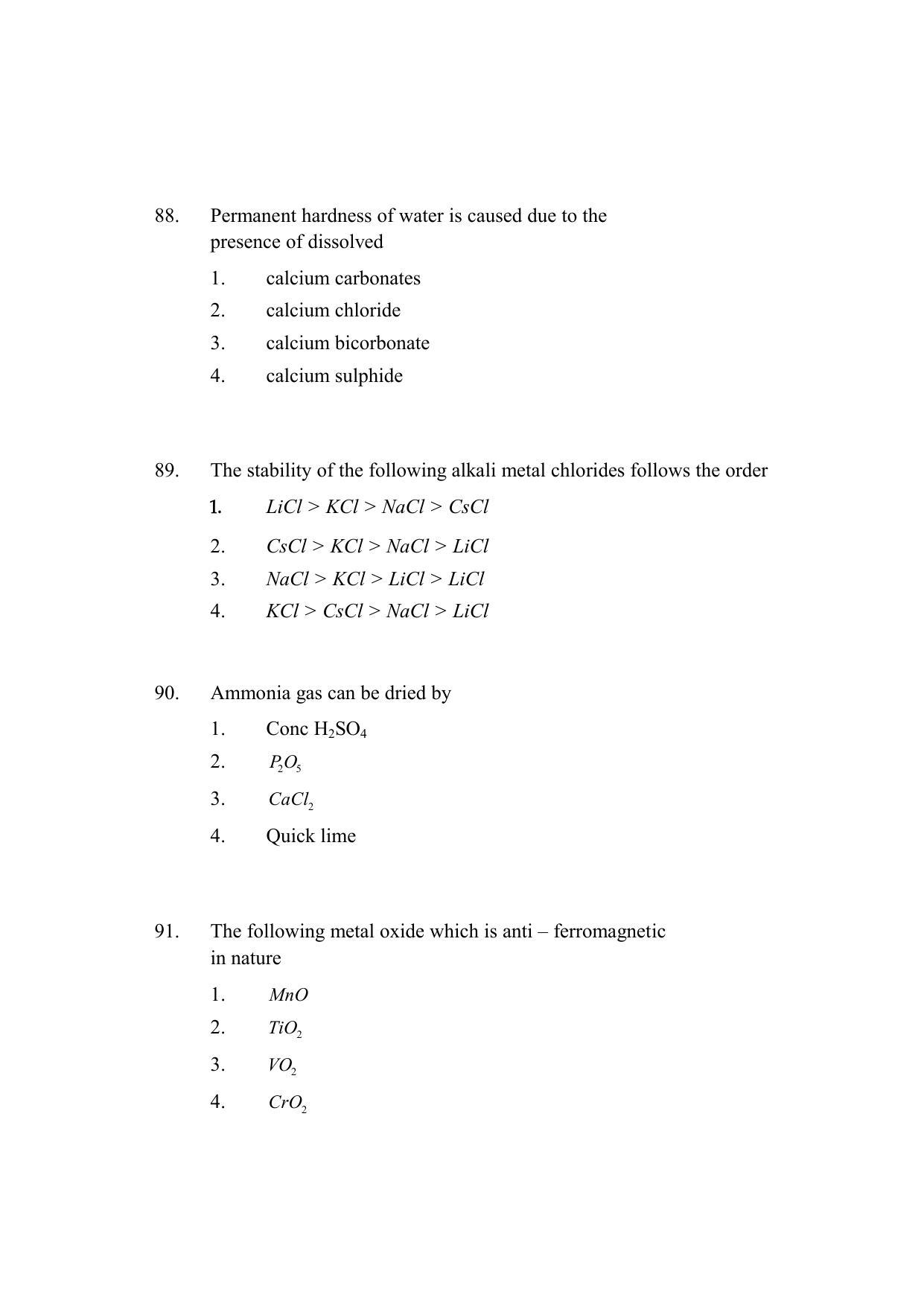 AP DEECET PHYSICAL SCIENCE (English Medium) 2022 Question Paper - Page 24