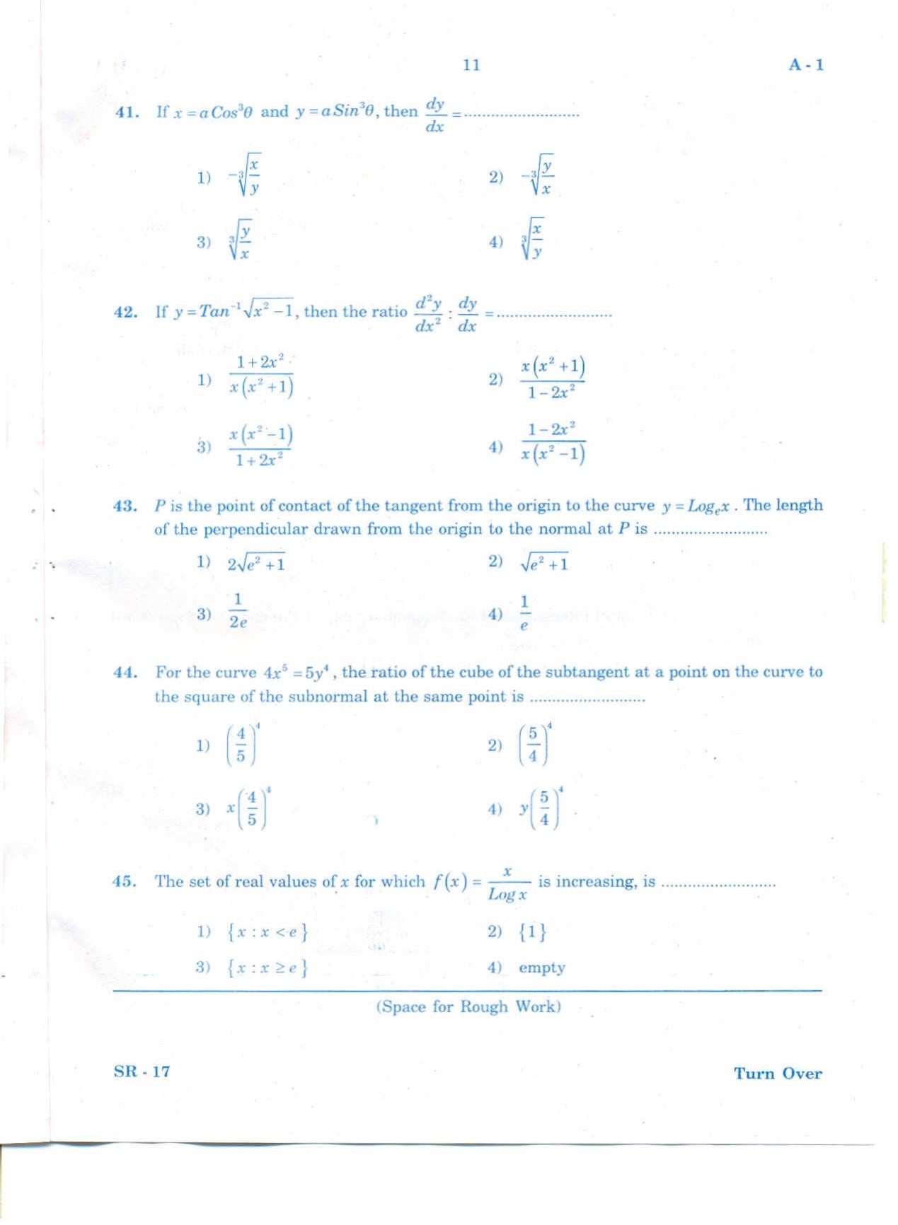 KCET Mathematics 2010 Question Papers - Page 10