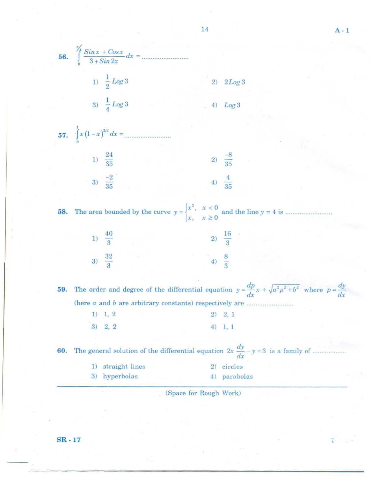 KCET Mathematics 2010 Question Papers - Page 13
