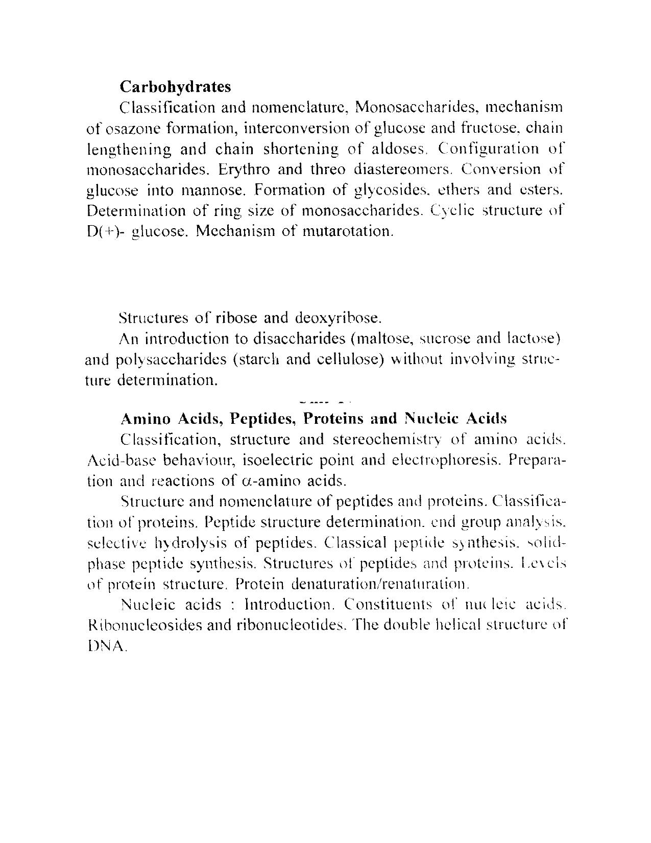 RUHS M.Sc Med Entrance Exam - Group B BSc Biology Syllabus - Page 2