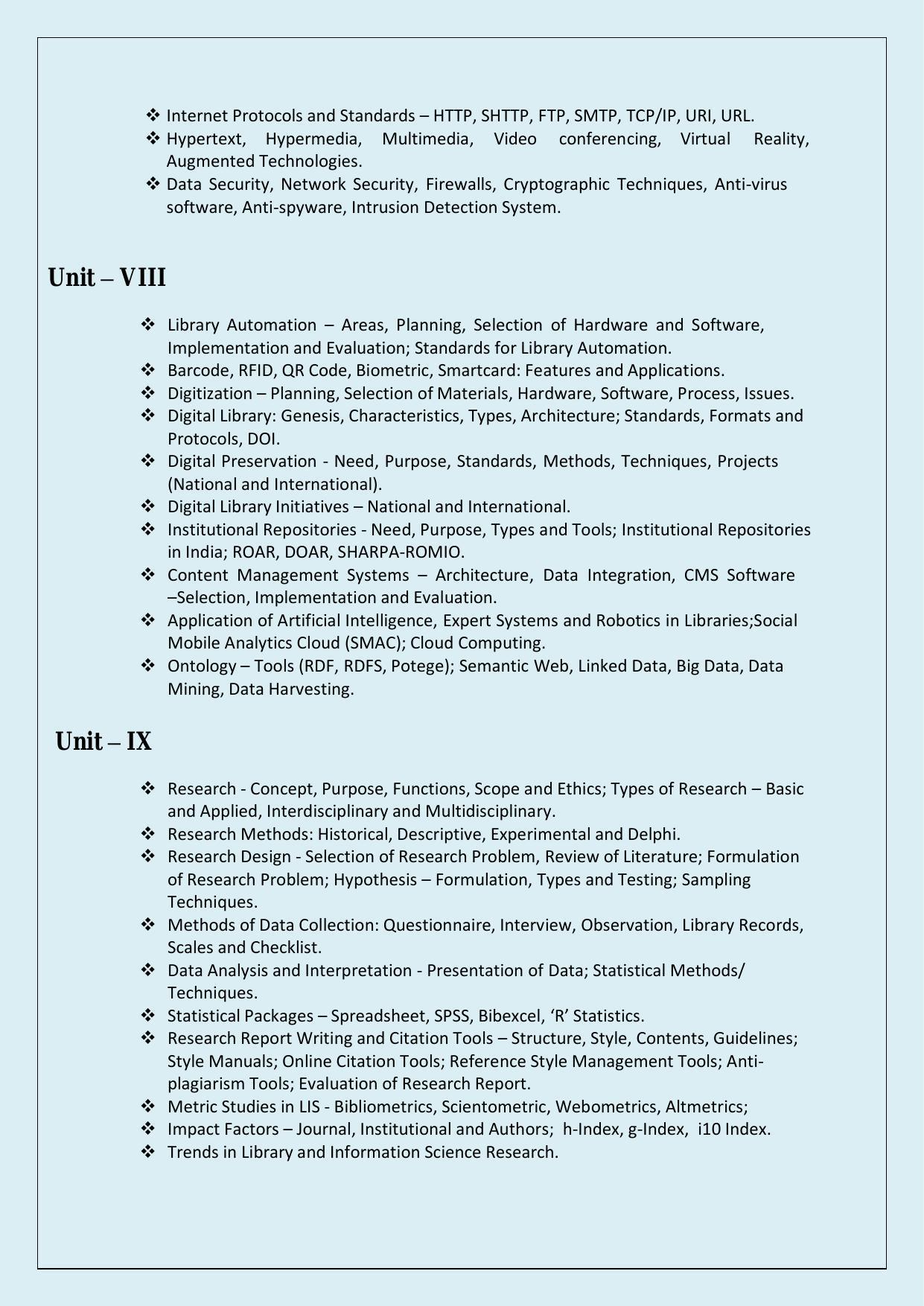 NTA PhD Entrance Exam Library & Information Science Syllabus - Page 4