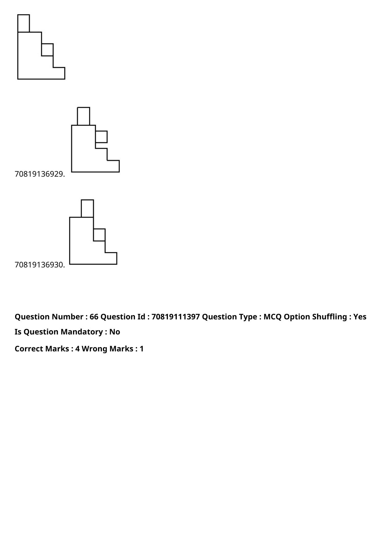 JEE Mains 2021: B.Arch Assamese (Shift 2) 23-02-2021 Question Paper - Page 83