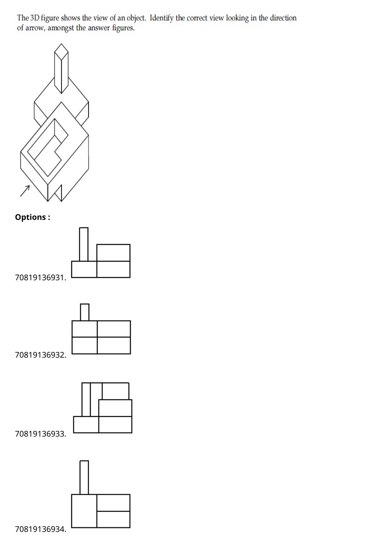 JEE Mains 2021: B.Arch Assamese (Shift 2) 23-02-2021 Question Paper - Page 84