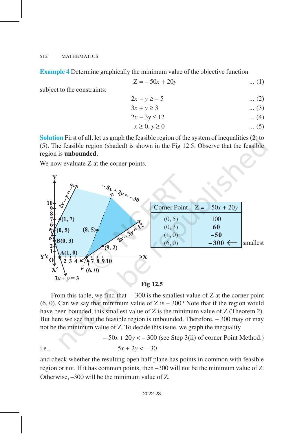 NCERT Book for Class 12 Maths Chapter 12 Linear Programming - Page 9