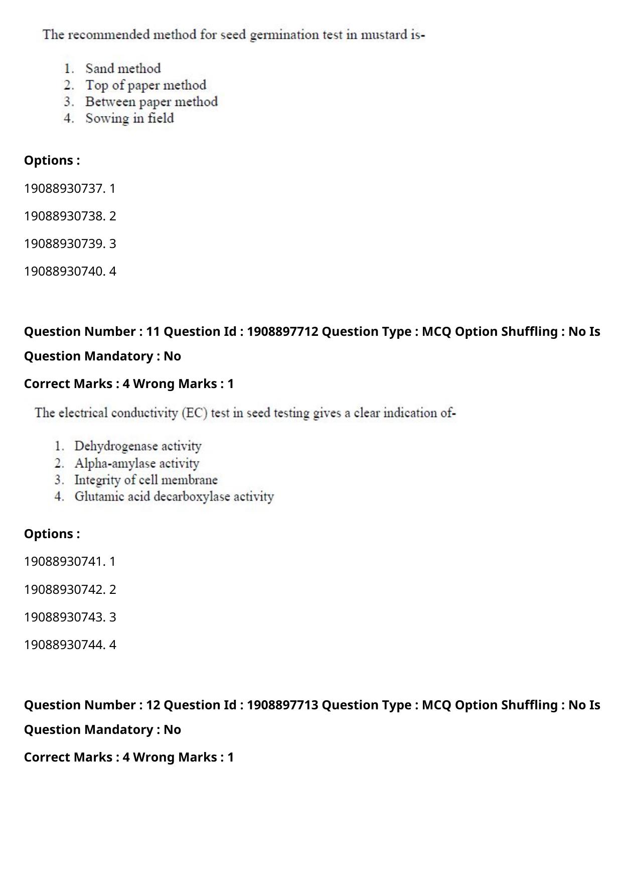 ICAR AIEEA PG 2021 PLANT SCIENCES Question Paper - Page 7