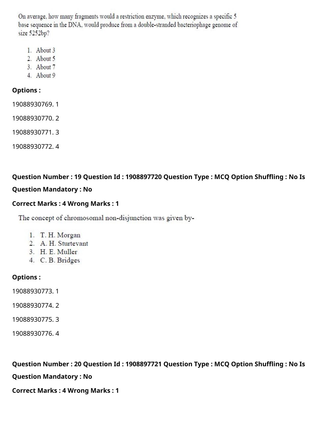 ICAR AIEEA PG 2021 PLANT SCIENCES Question Paper - Page 11