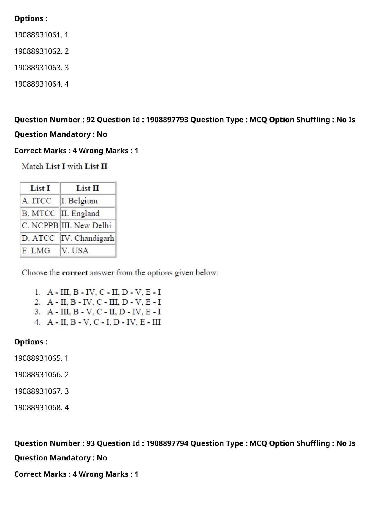 ICAR AIEEA PG 2021 PLANT SCIENCES Question Paper - Page 64
