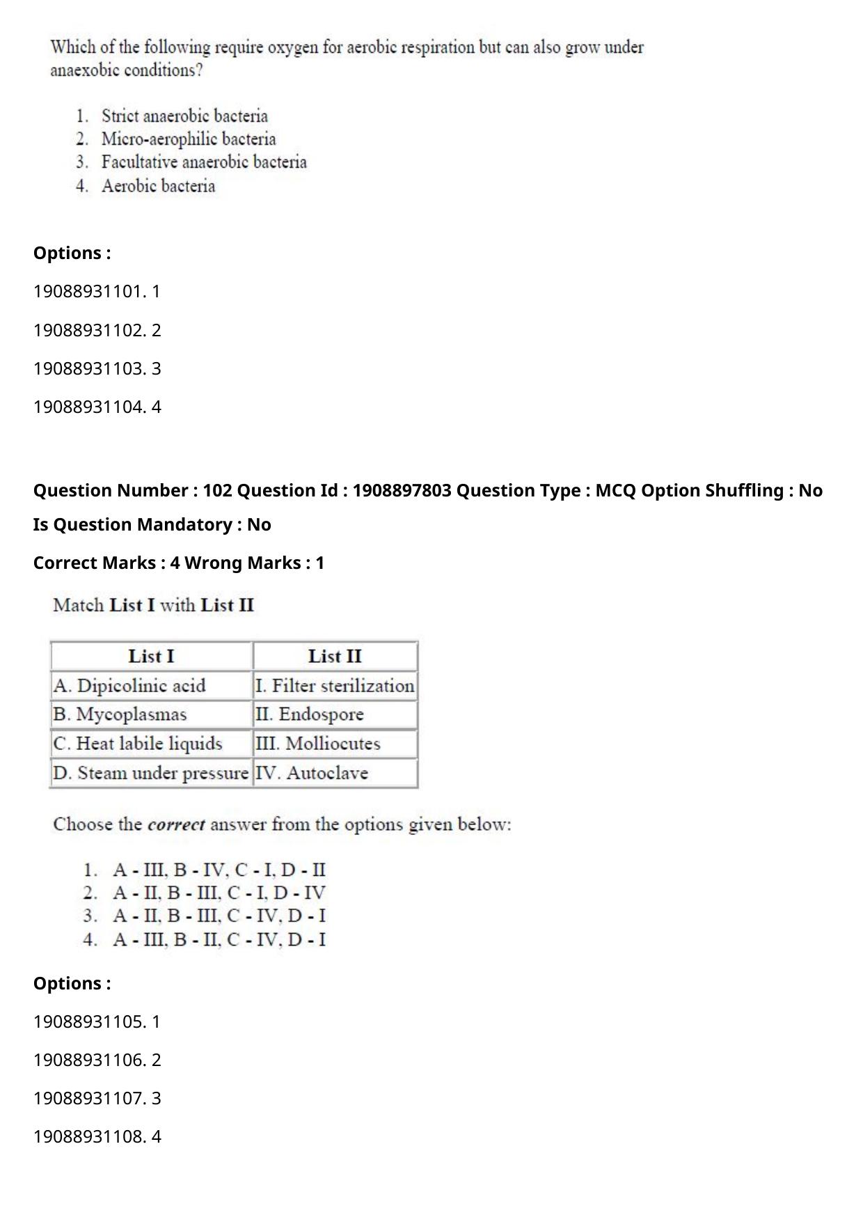 ICAR AIEEA PG 2021 PLANT SCIENCES Question Paper - Page 70