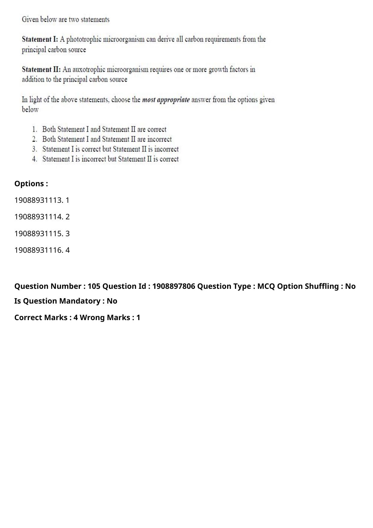 ICAR AIEEA PG 2021 PLANT SCIENCES Question Paper - Page 72