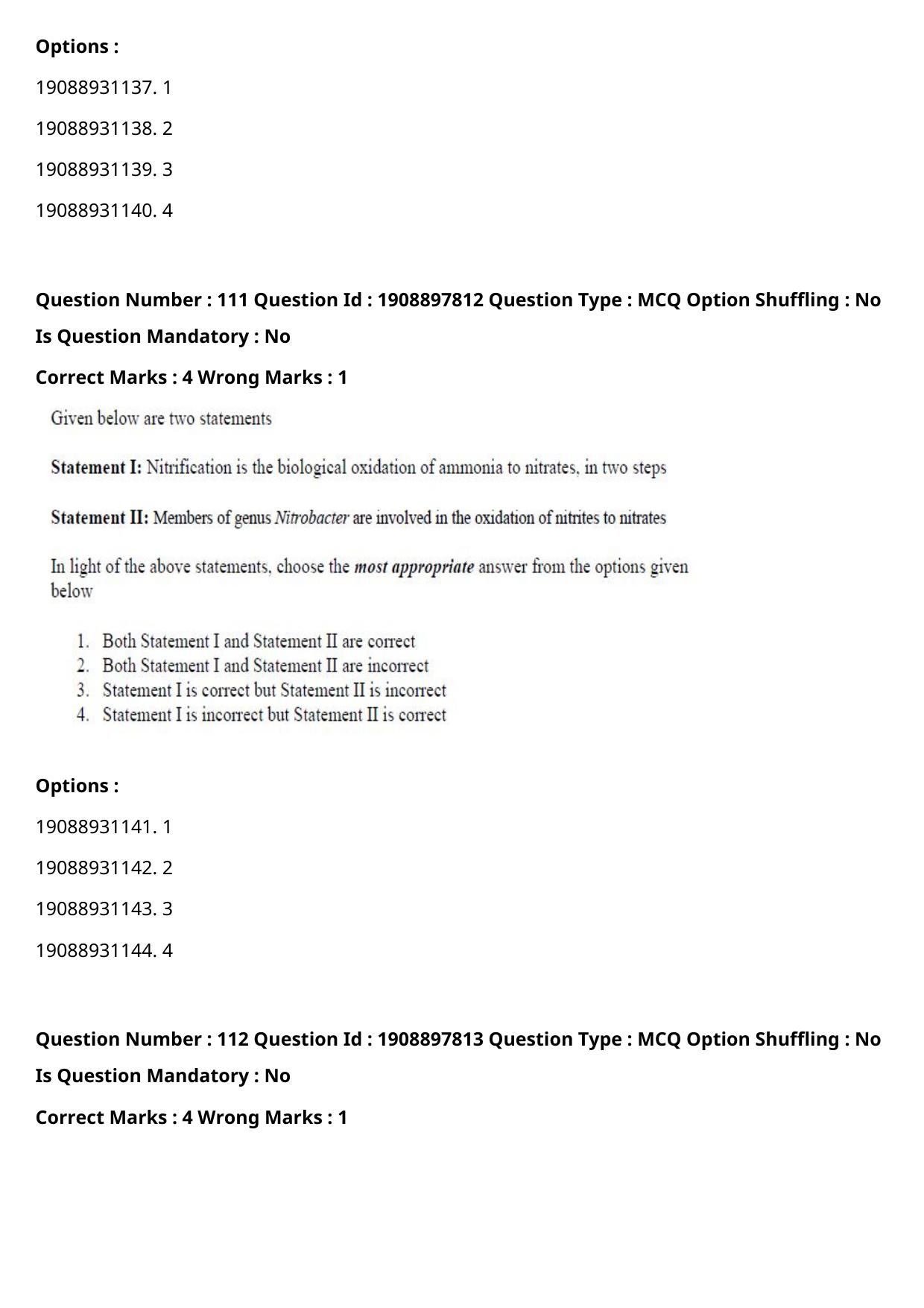 ICAR AIEEA PG 2021 PLANT SCIENCES Question Paper - Page 77