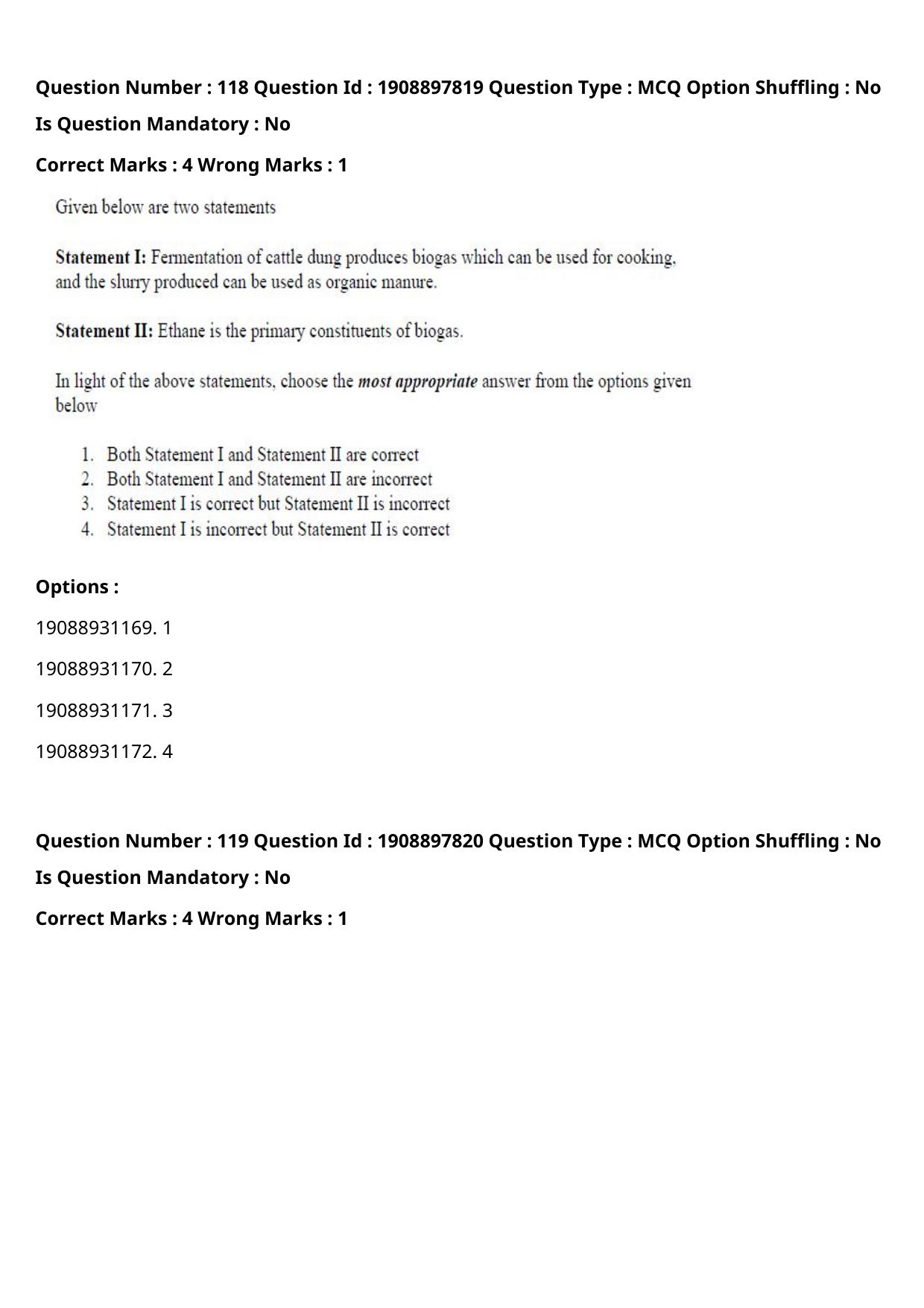 ICAR AIEEA PG 2021 PLANT SCIENCES Question Paper - Page 81