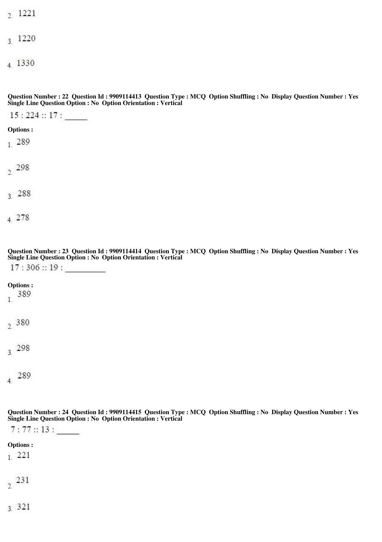 AP ICET 2019 - Shift 1 Question Paper With Preliminary Keys - Page 12