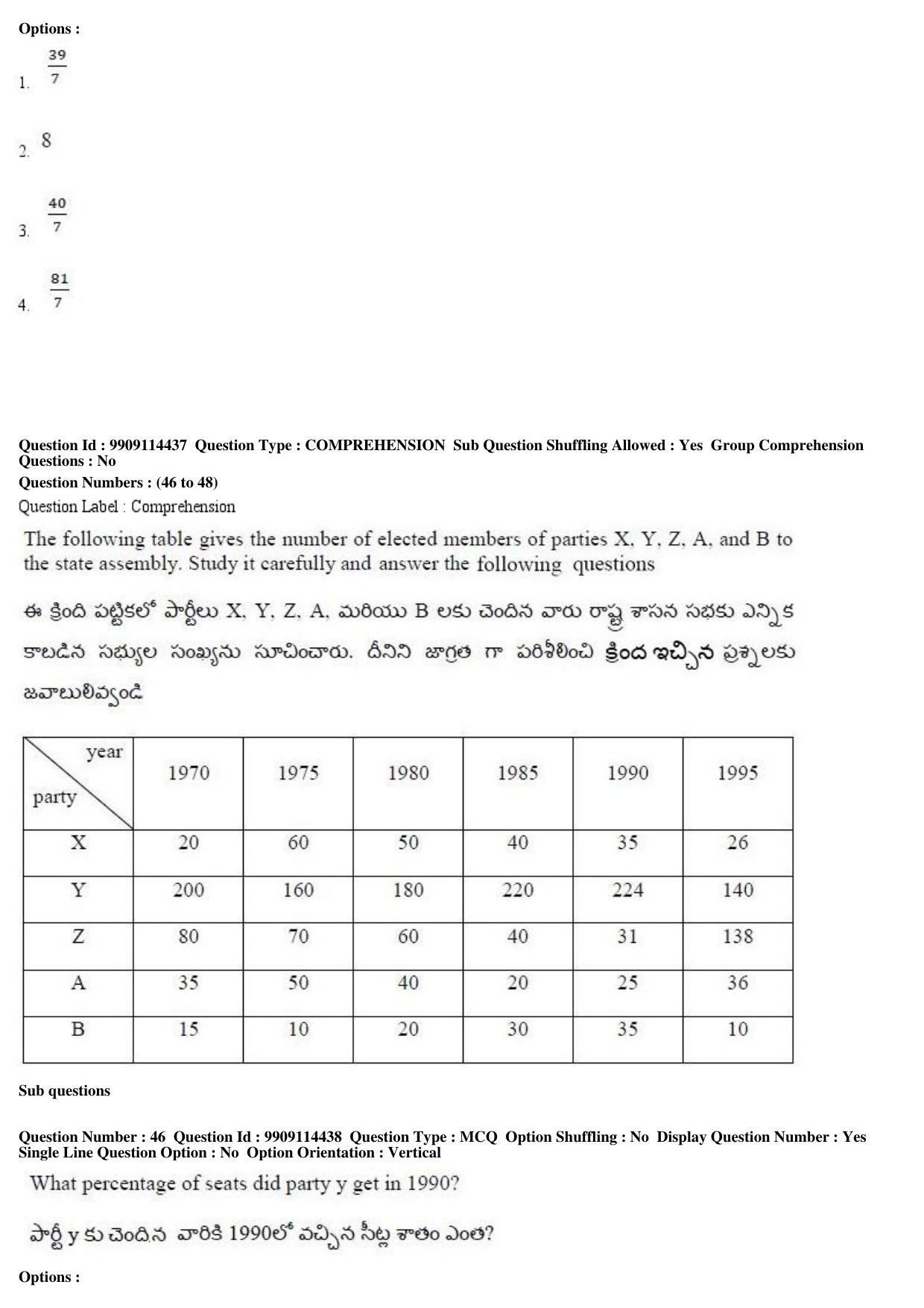 AP ICET 2019 - Shift 1 Question Paper With Preliminary Keys - Page 21