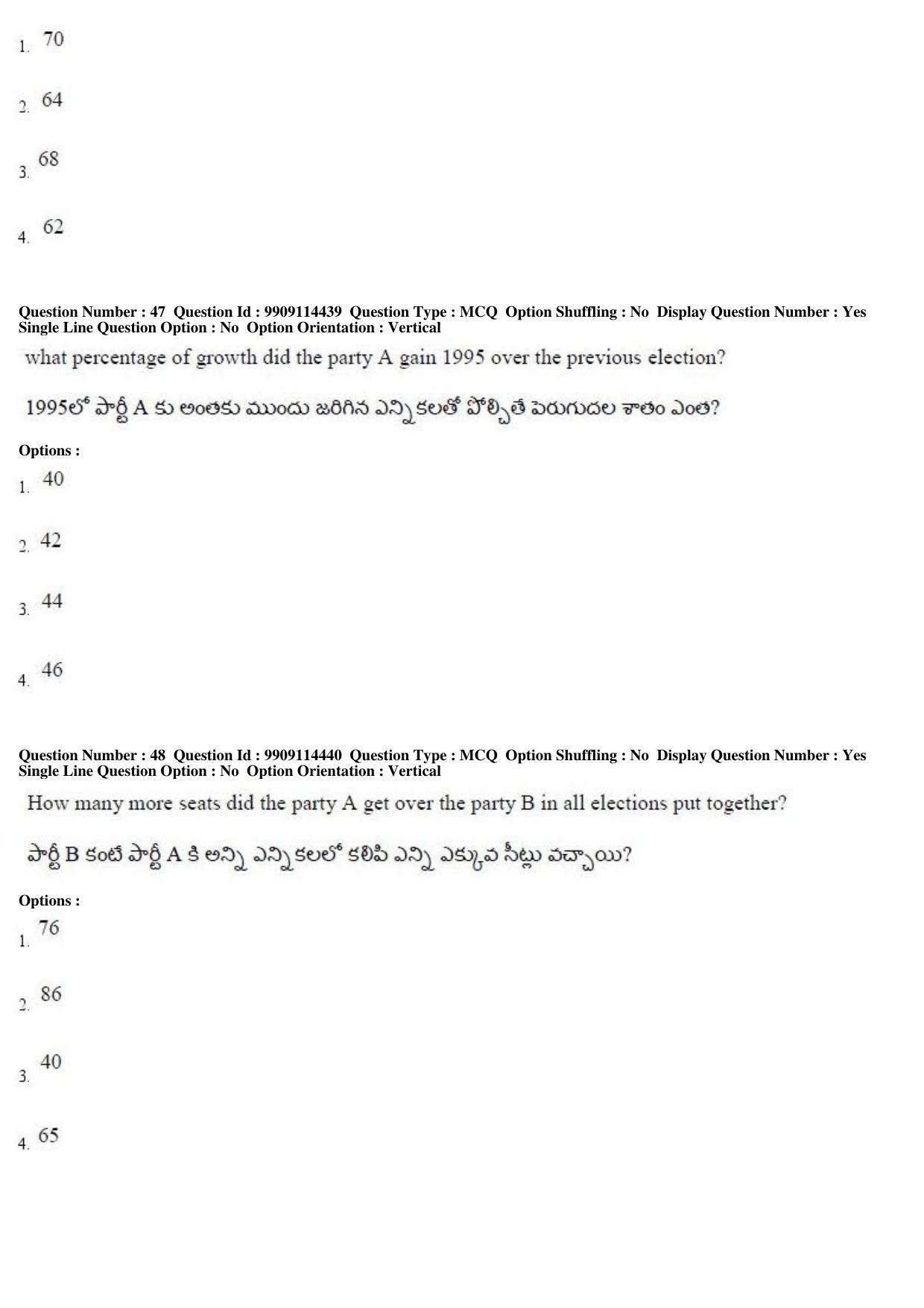 AP ICET 2019 - Shift 1 Question Paper With Preliminary Keys - Page 22
