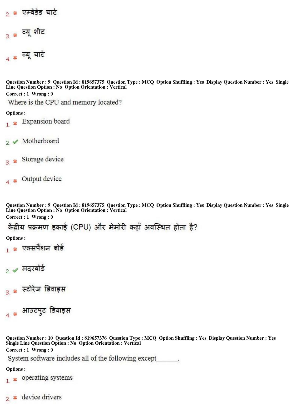 MP CPCT 17th June 2018 English Question Paper Shift 1 - Page 7