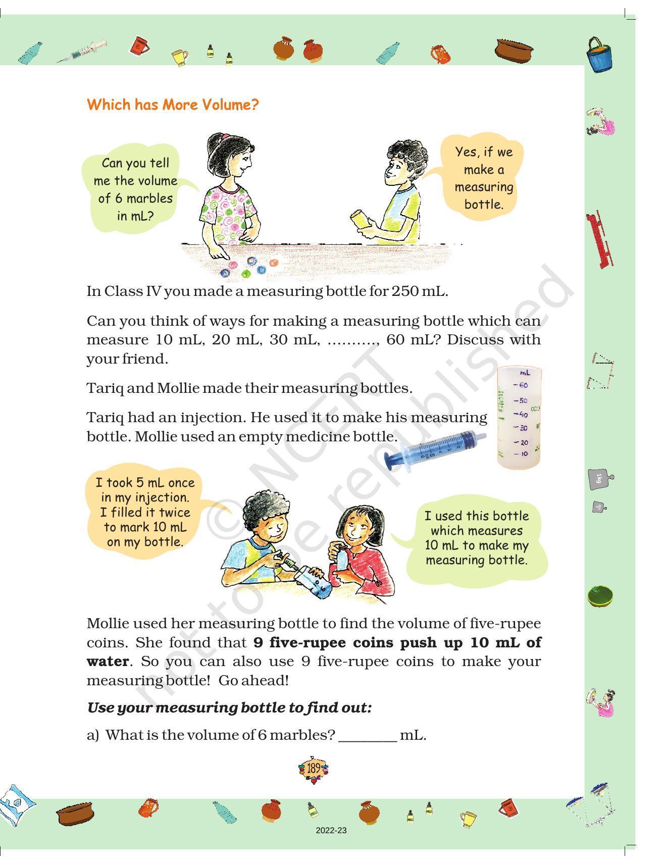 NCERT Book for Class 5 Maths Chapter 14 How Big? How Heavy? - Page 3