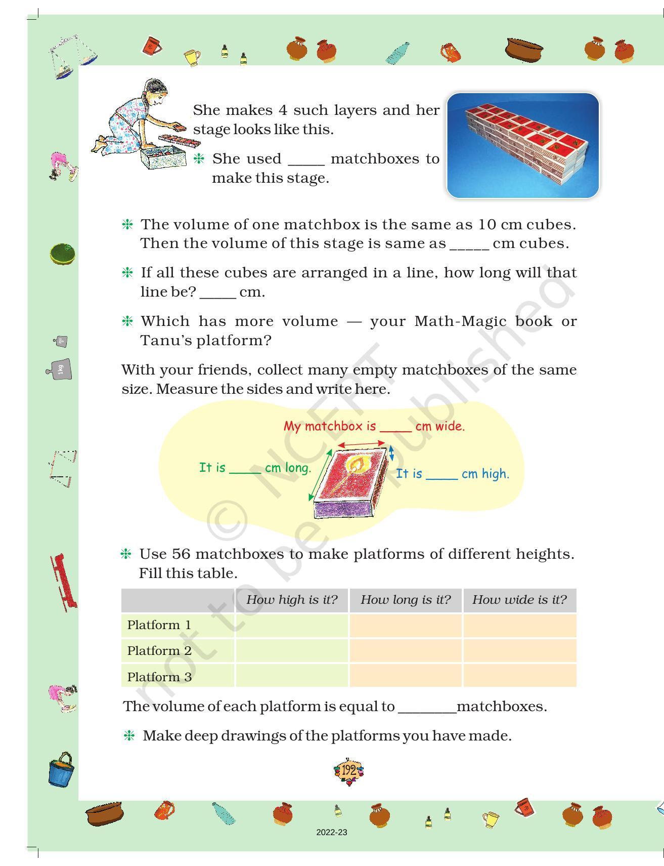 NCERT Book for Class 5 Maths Chapter 14 How Big? How Heavy? - Page 6