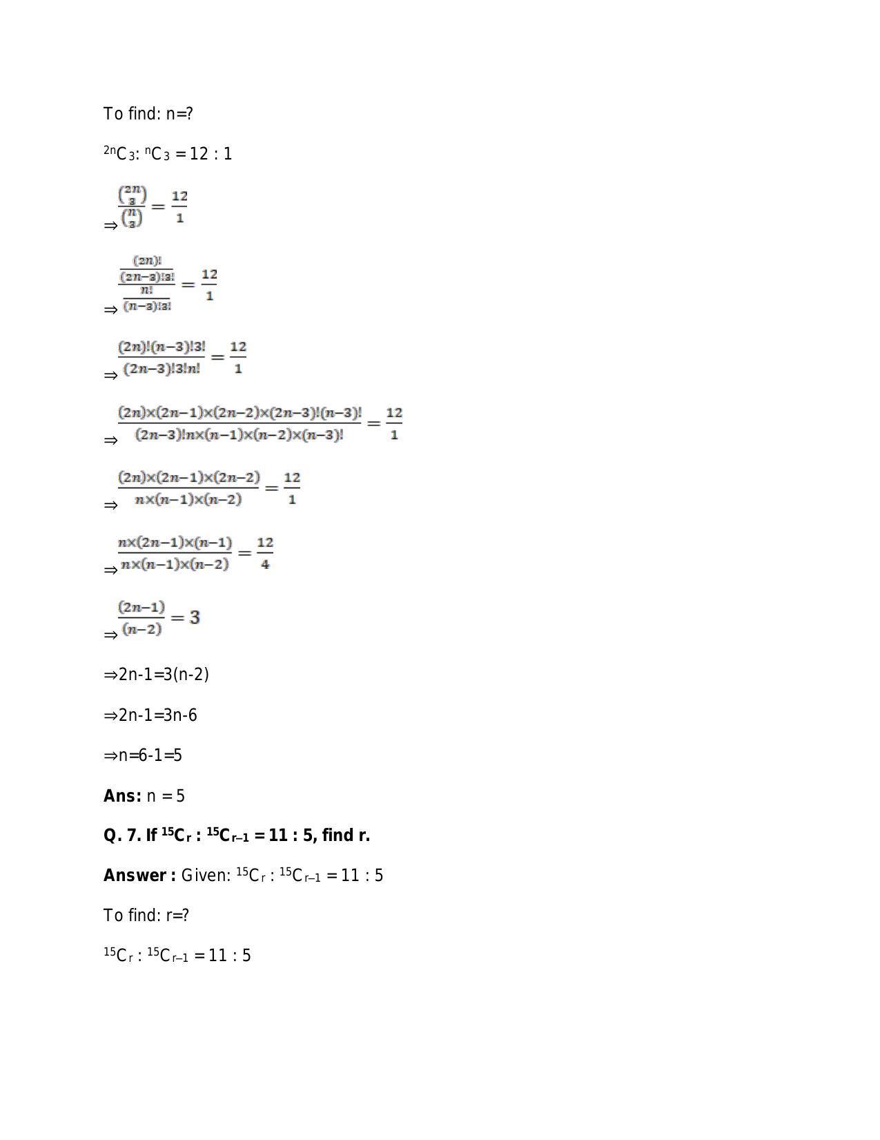 Chapter 9: Combinations: RS Aggarwal Class 11 Solutions  - Page 10