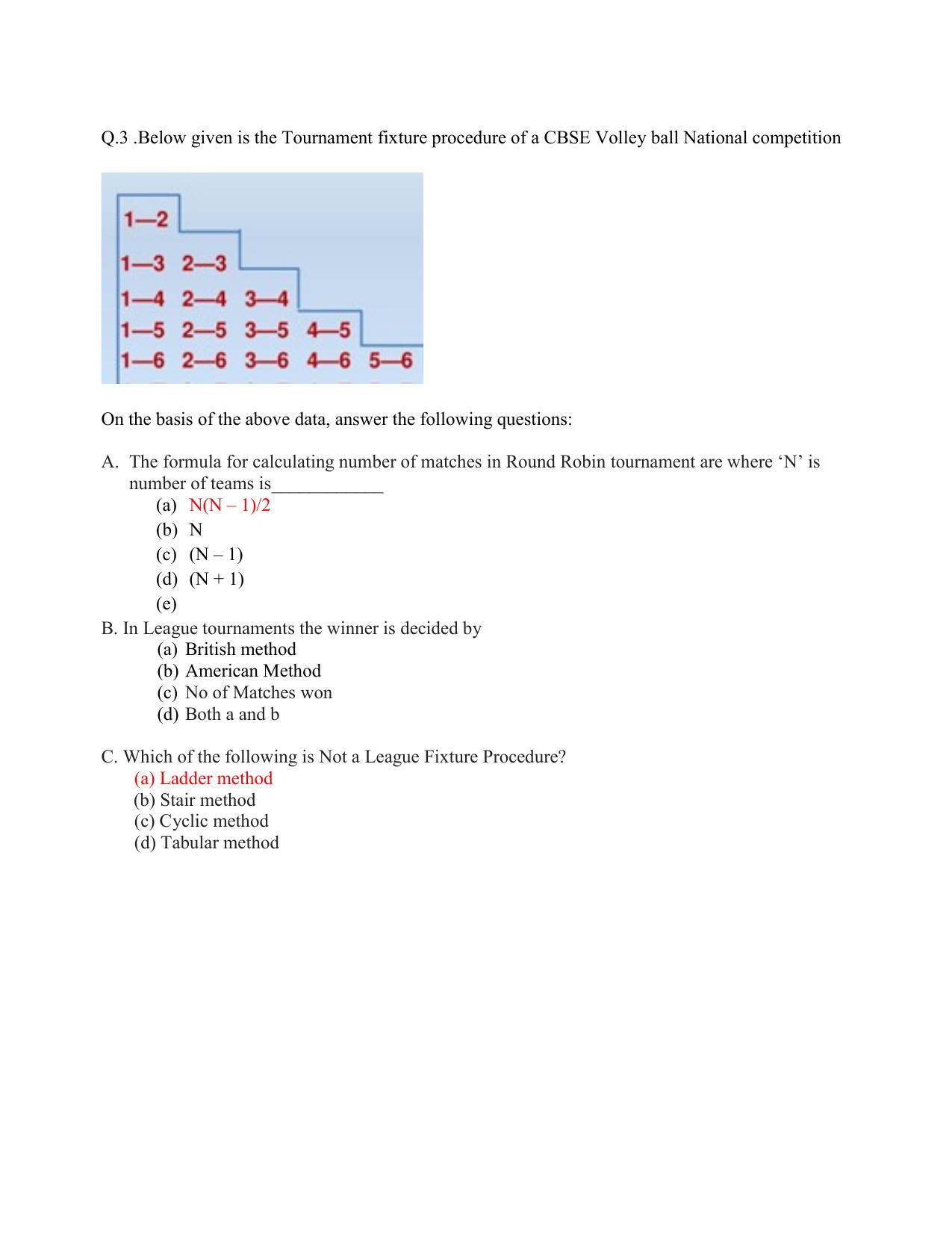 CBSE Class XII Physical Education Question Bank - Page 3