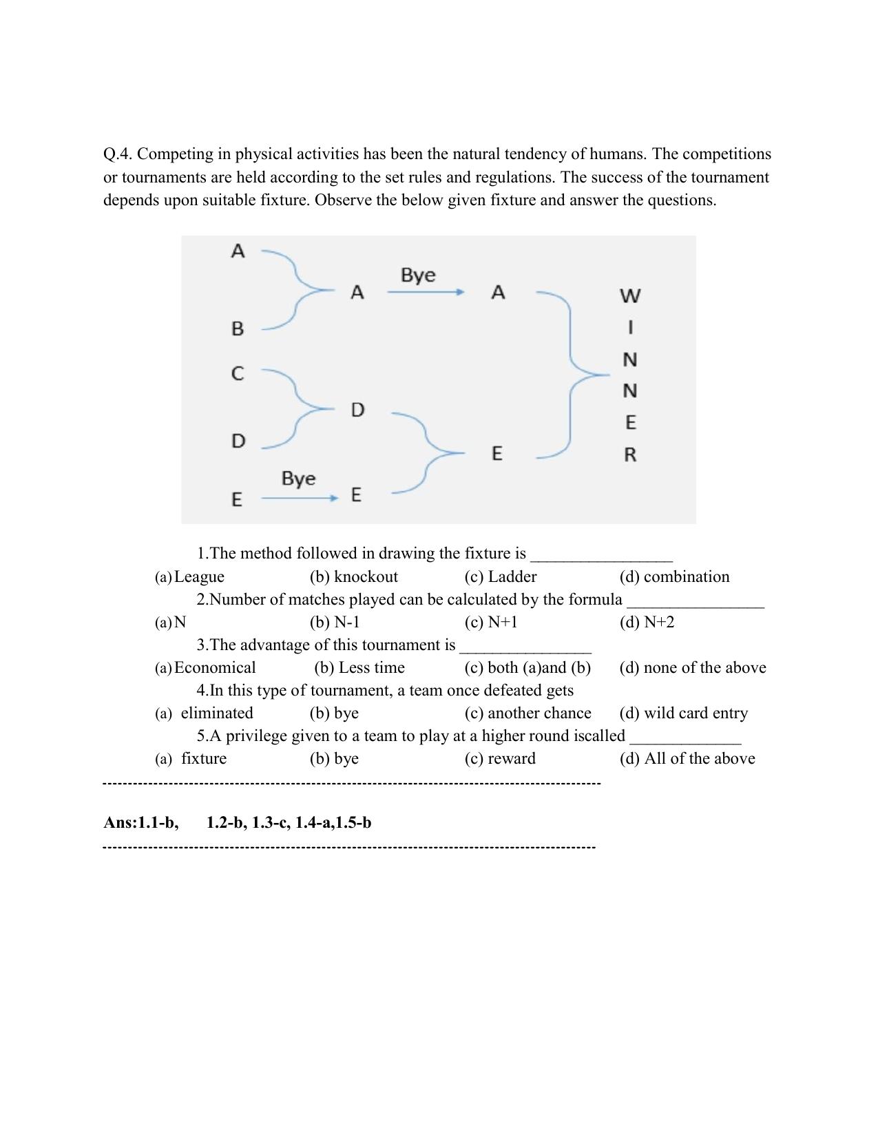 CBSE Class XII Physical Education Question Bank - Page 4