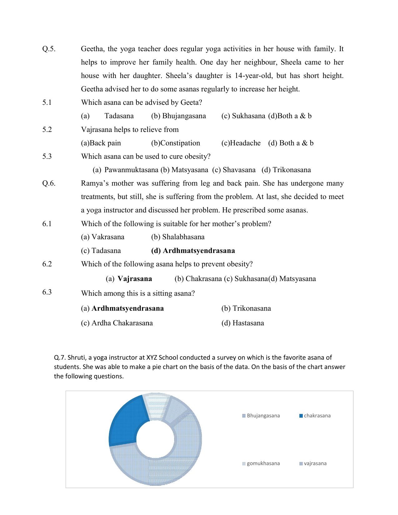 CBSE Class XII Physical Education Question Bank - Page 19