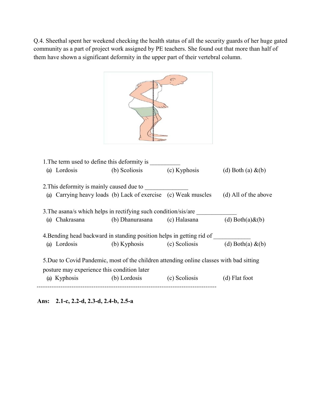 CBSE Class XII Physical Education Question Bank - Page 28