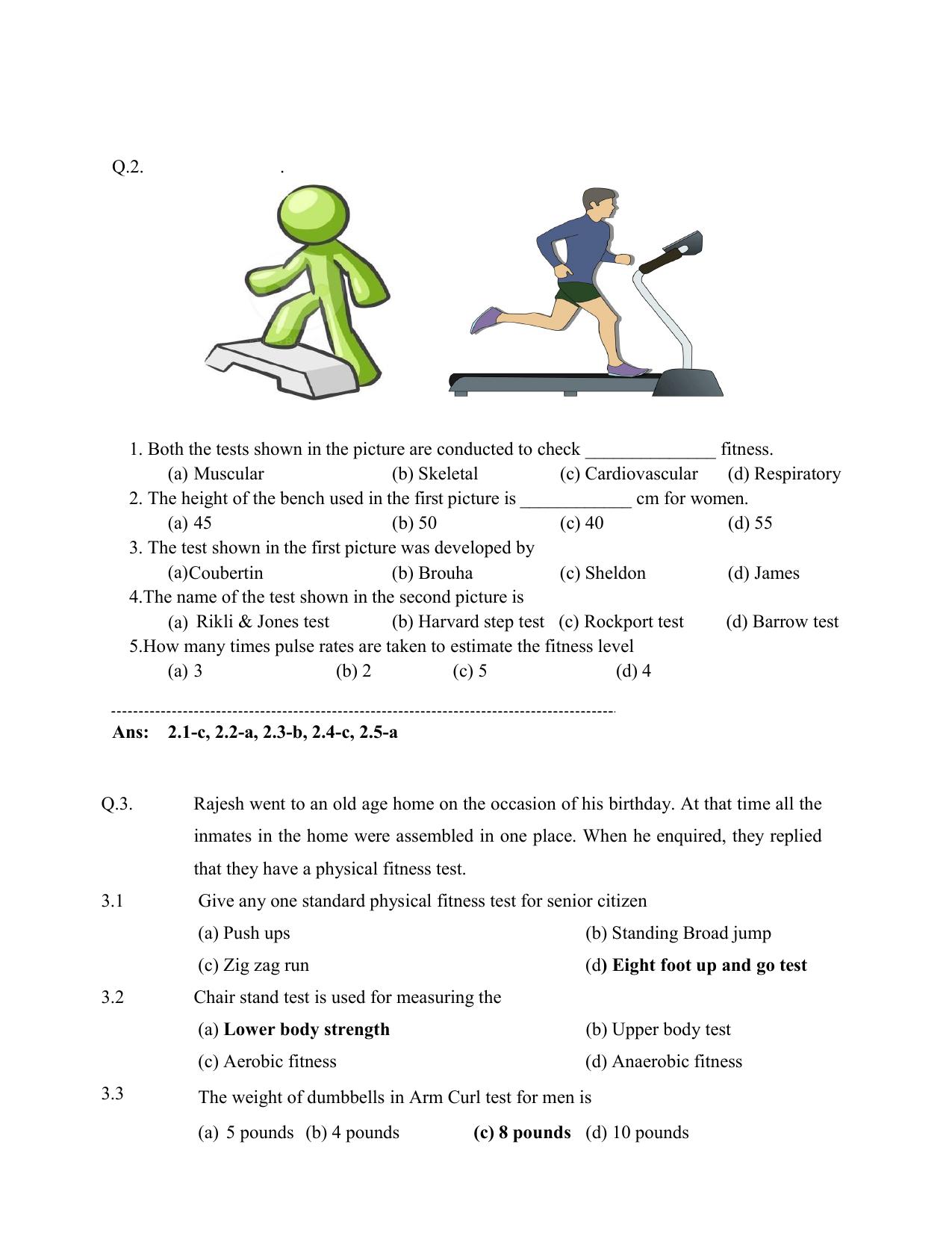 CBSE Class XII Physical Education Question Bank - Page 30