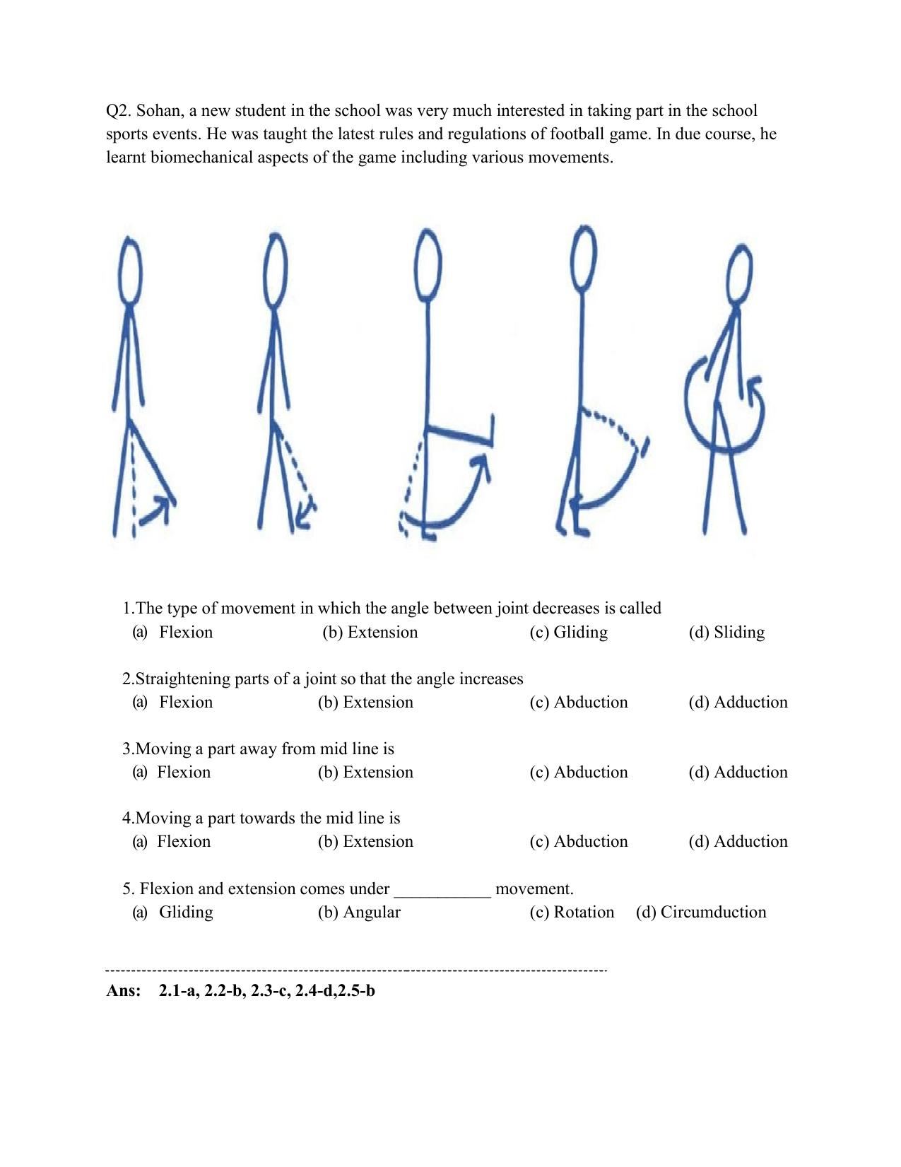 CBSE Class XII Physical Education Question Bank - Page 35