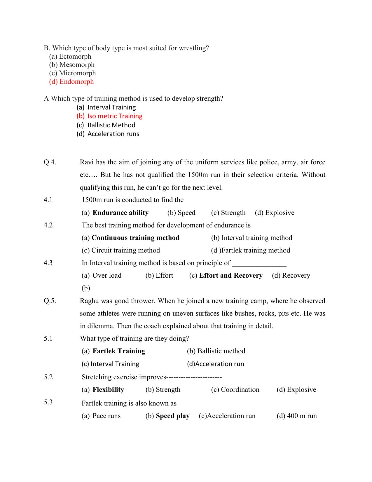 CBSE Class XII Physical Education Question Bank - Page 41