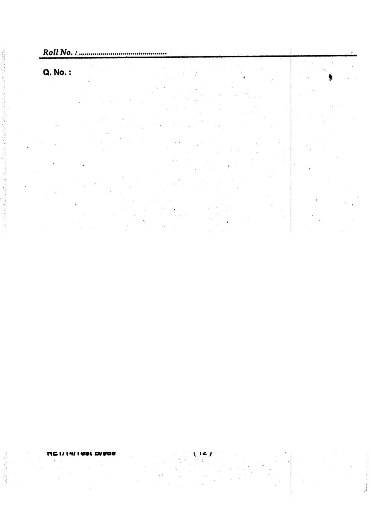 BHU RET Environment & Sustainable Development 2014 Question Paper - Page 14