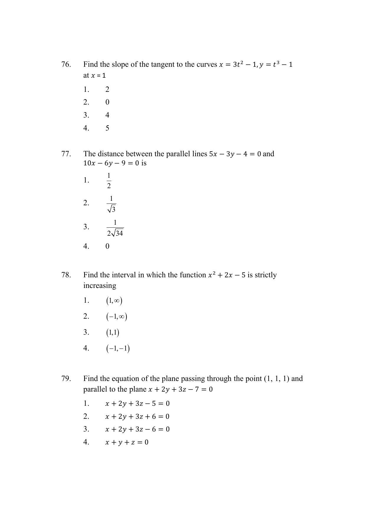AP DEECET MATHEMATICS (English Medium) 2022 Question Paper - Page 21