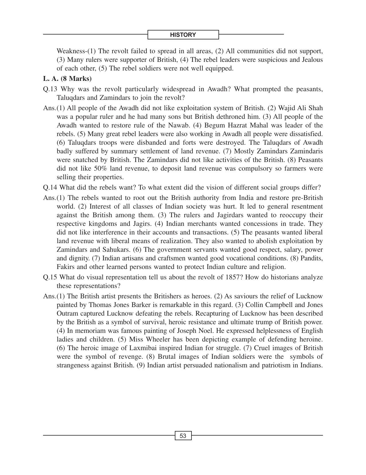 CBSE Class 12 History Rebels The Raj 1857 Revolt Representations - Page 3