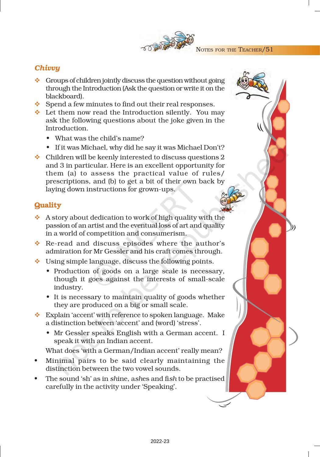 NCERT Book for Class 7 English (Honeycomb): Chapter 4-The Ashes that Made Trees Bloom - Page 2