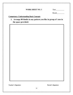Worksheets for Class 2 Maths Assignment 43 Counting in Tens