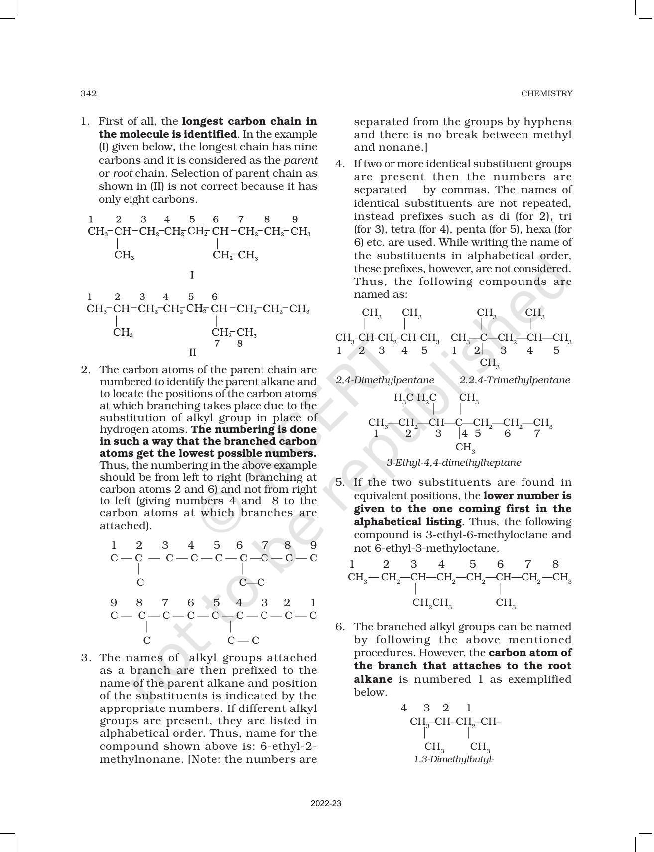 NCERT Book for Class 11 Chemistry Chapter 13 Hydrocarbons - Page 9