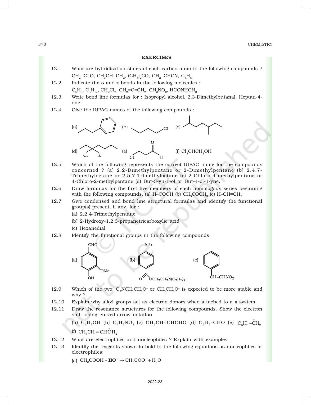 NCERT Book for Class 11 Chemistry Chapter 13 Hydrocarbons - Page 37